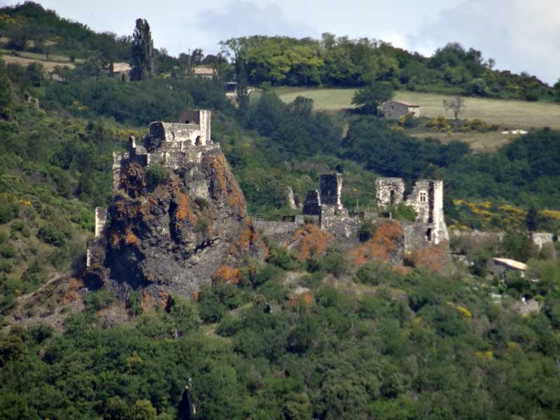 Chateau au bord du Rhône