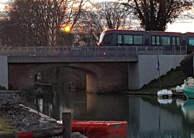Tramway à Pont des Sables