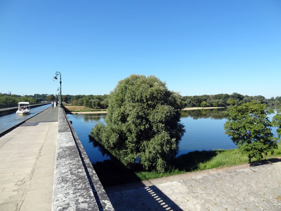 La Loire et le pont-canal de Briare