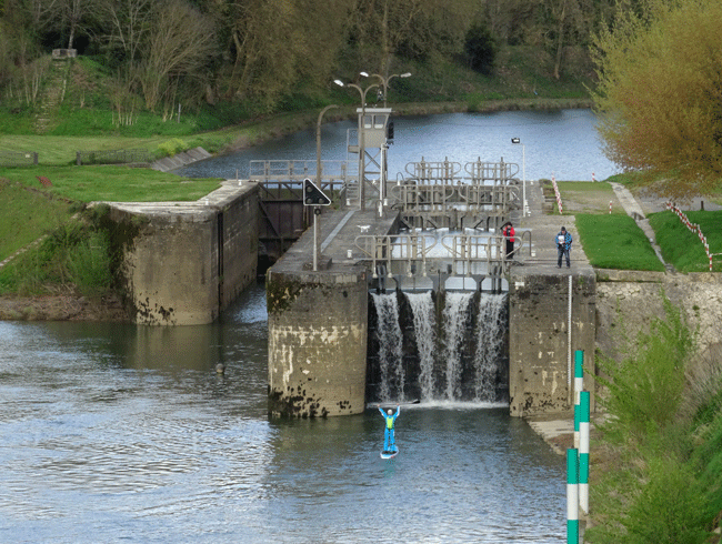 Ecluse 53 Canal de Garonne