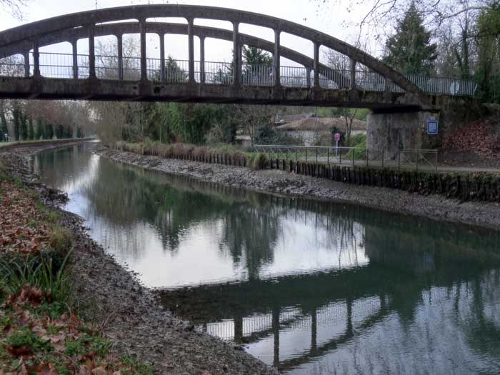 Chomage du canal de Garonne