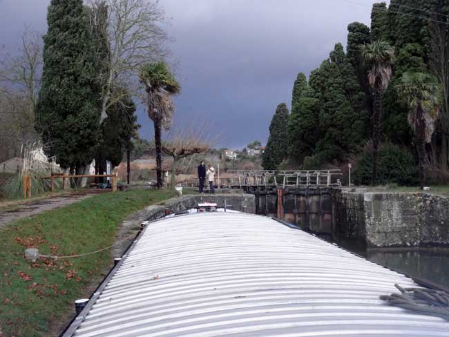 Ecluse de Villedubert - Canal du Midi