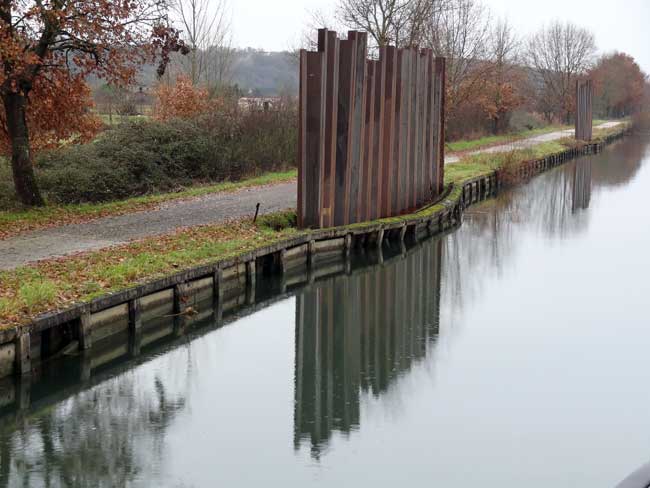 Oeuvre d'art VNF - Canal de Garonne