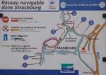 Plan fluvial Strasbourg